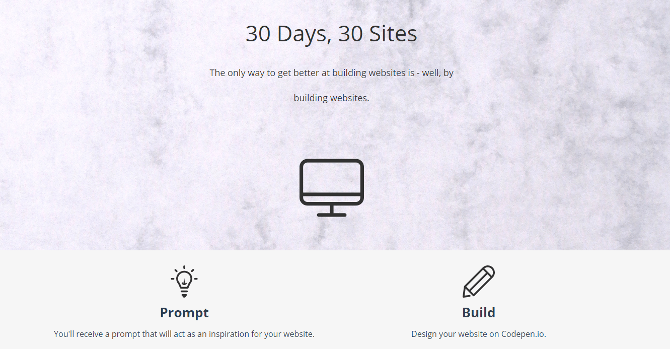 30 dias 30 sites